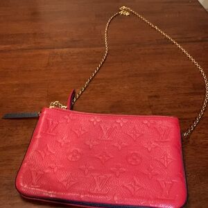 Must have Louis  Vuitton double color with 3 compartments limited ed,red,blue